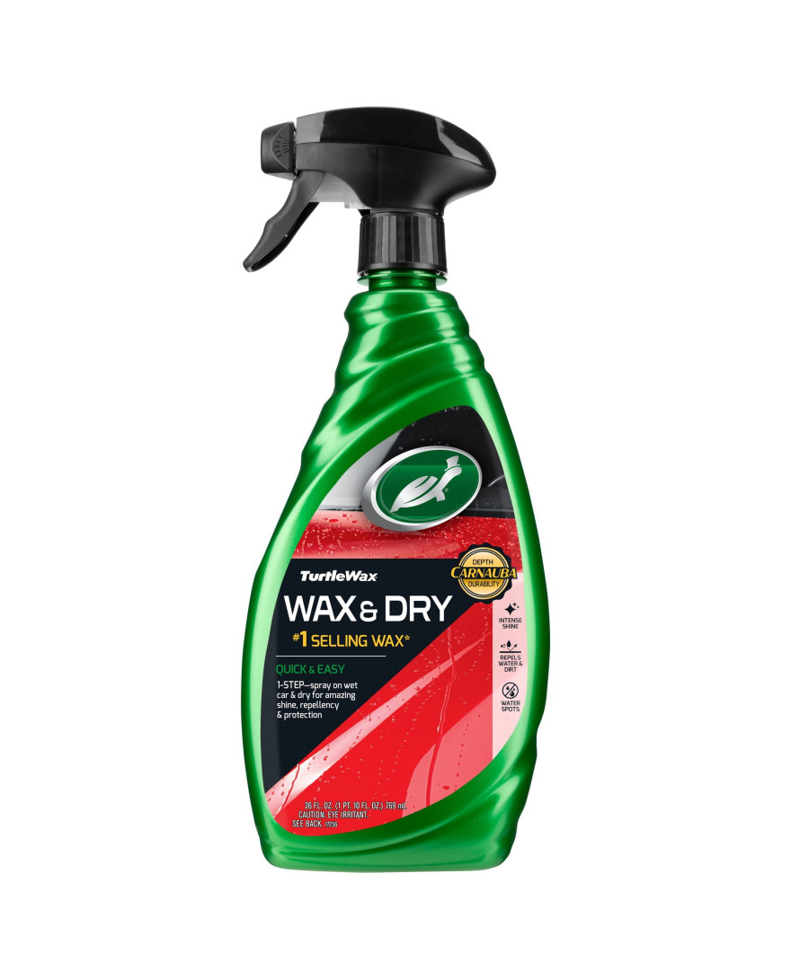 Turtle Wax Quick & Easy Wax And Dry Spray 754ml